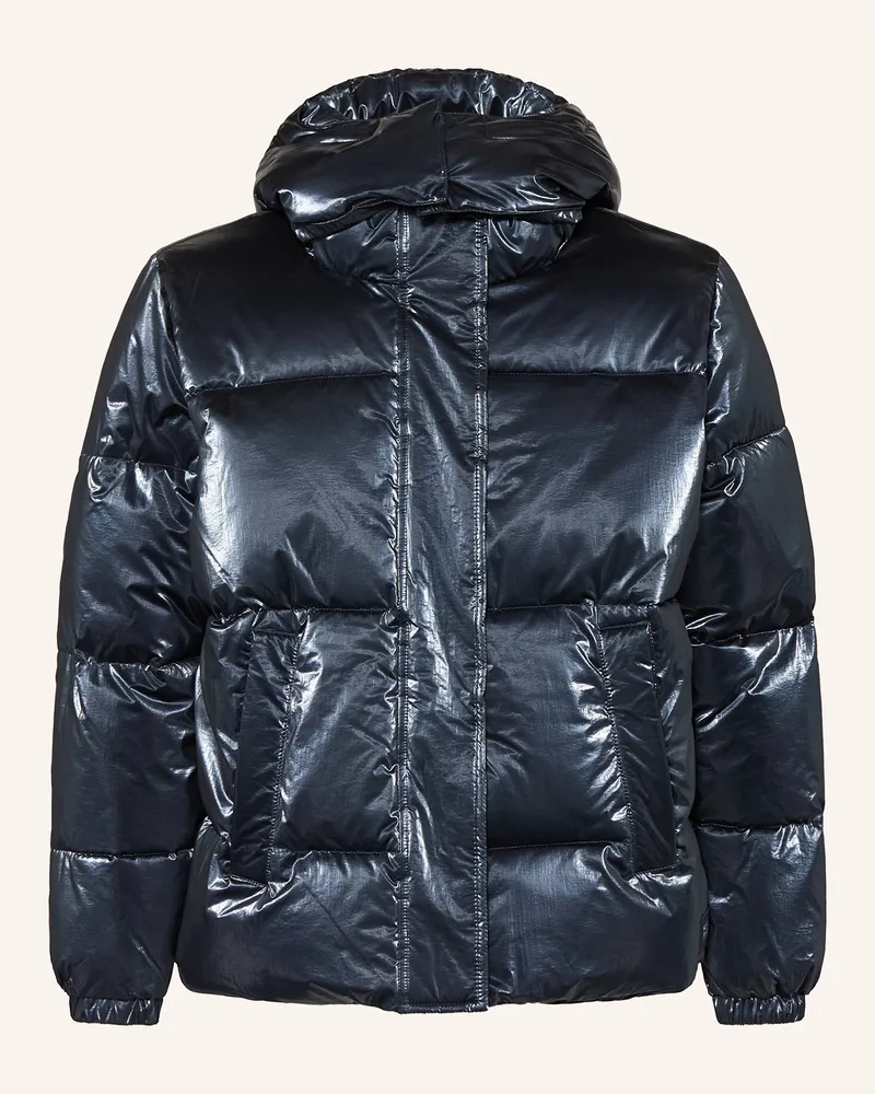 Scotch&Soda Steppjacke mit abnehmbarer Kapuze Dunkelblau
