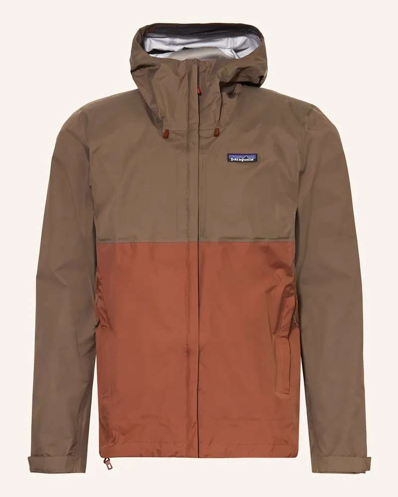 Patagonia Funktionsjacke Torrentshell braun Braun