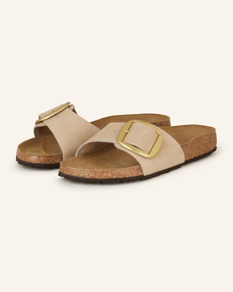Birkenstock Pantoletten Madrid Big Buckle beige Beige
