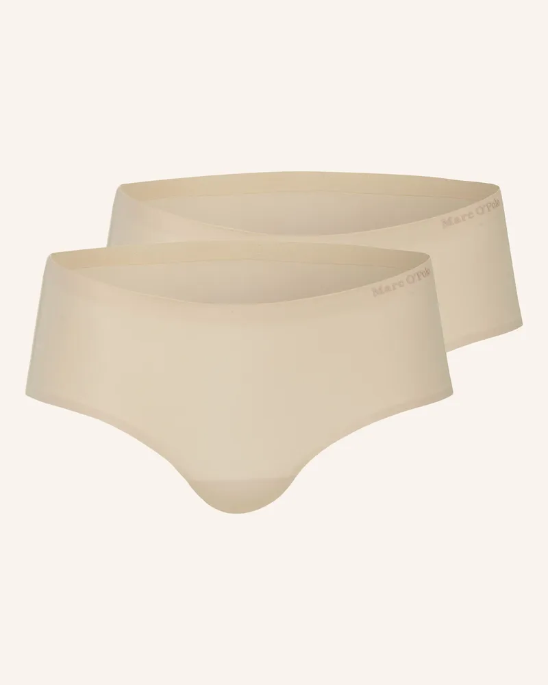 Marc O'Polo 2er-Pack Taillenpanties beige Nude