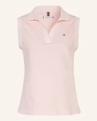 Tommy Hilfiger Piqué-Top Rosa