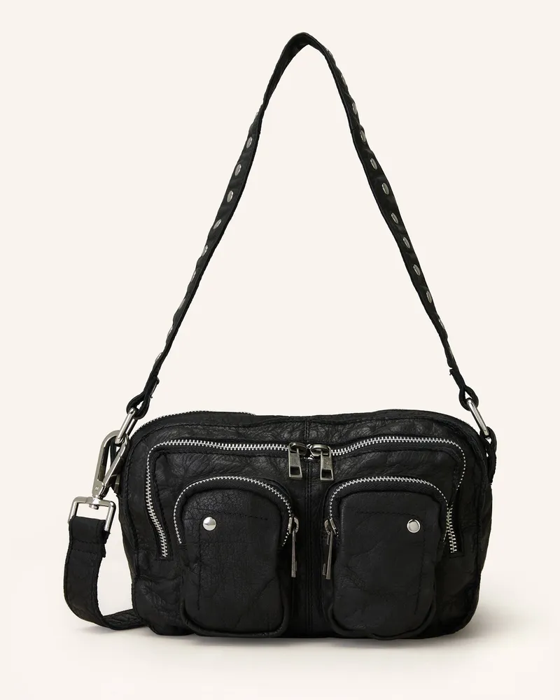 NÚNOO Schultertasche ELLIE Schwarz
