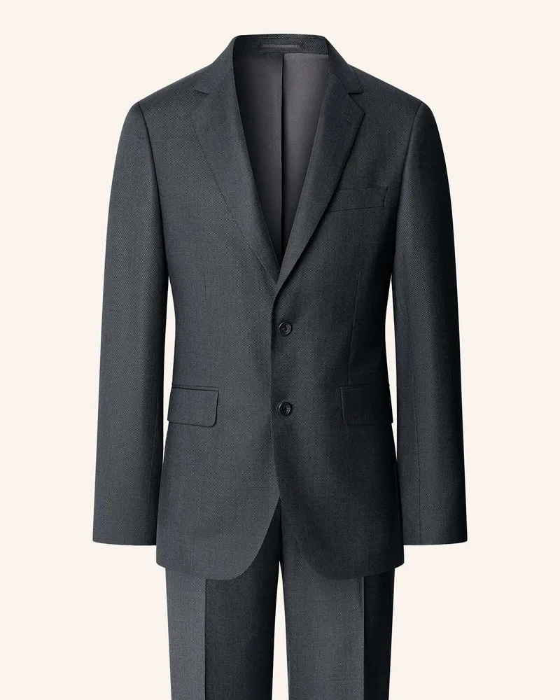 Hackett Anzug Sr Lp Birdseye W grau Dunkelgrau