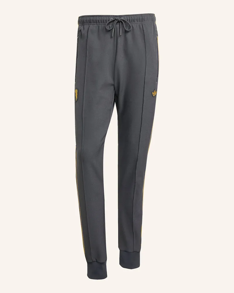 adidas Manchester United Terrace Icons Trainingshose schwarz Schwarz