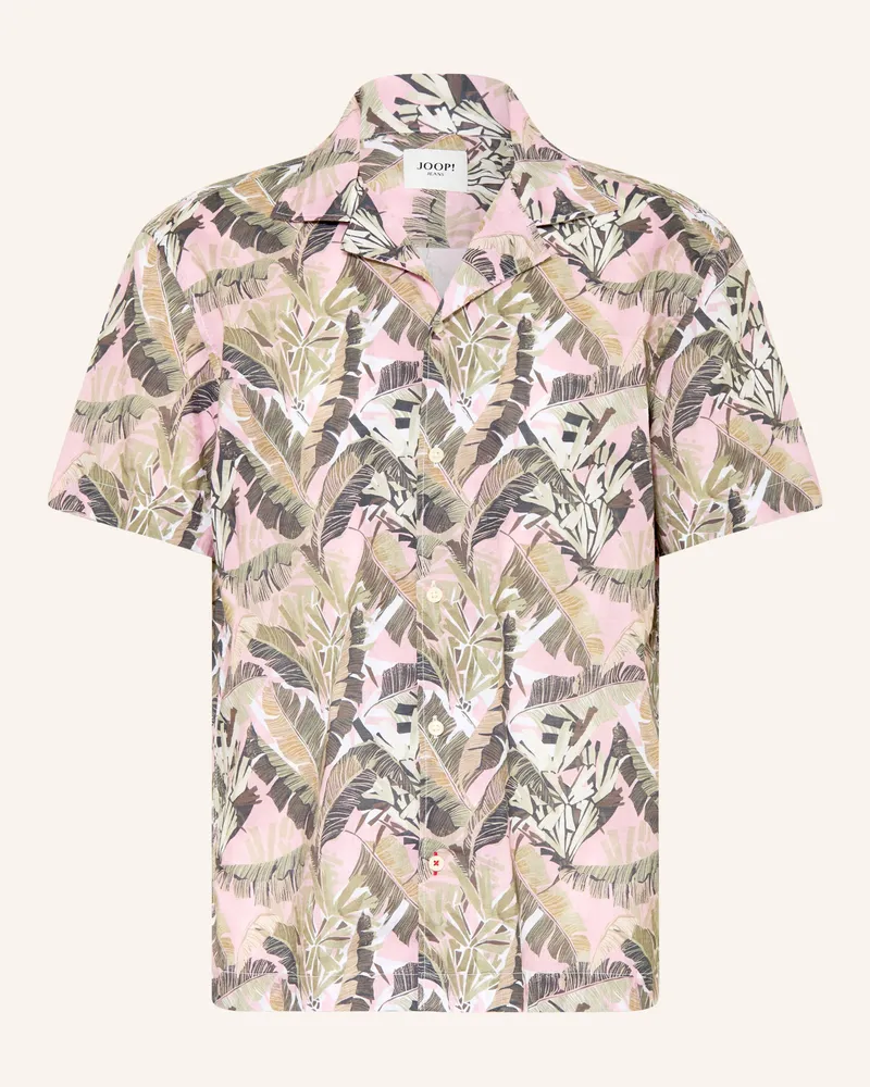 JOOP! Resorthemd Hanes Comfort Fit rosa Grün