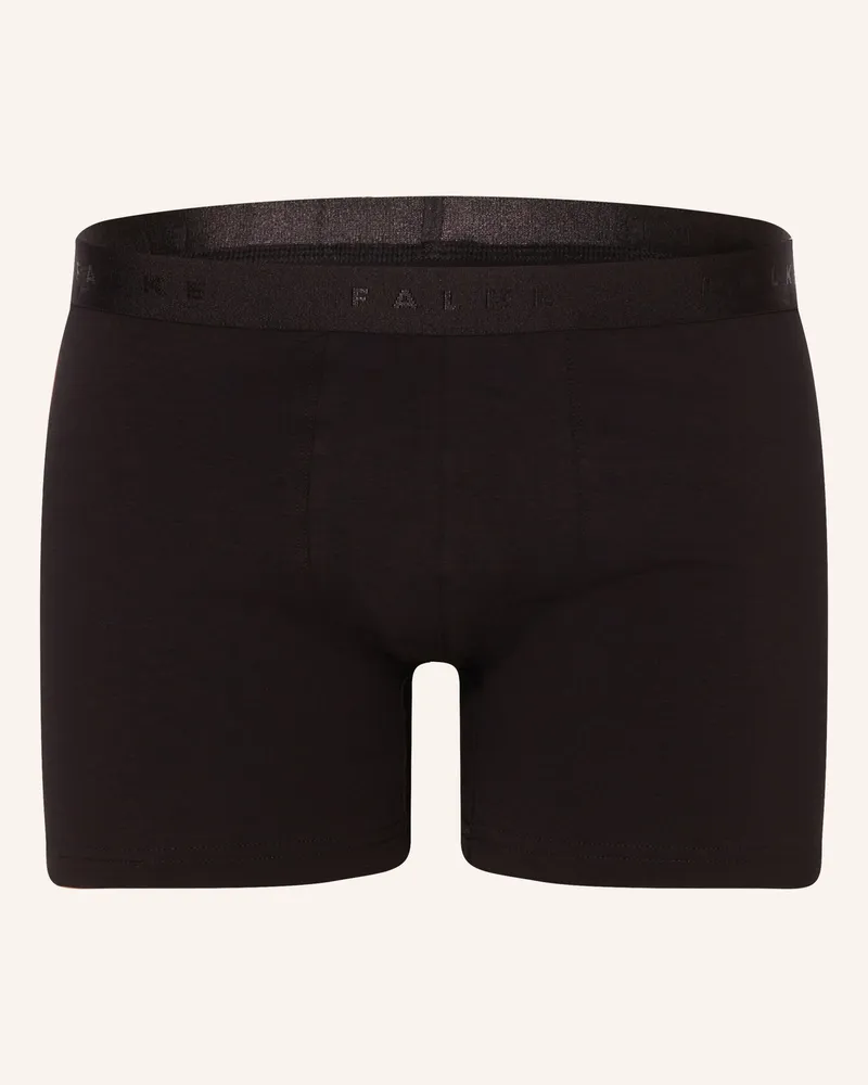 Falke Boxershorts Daily Clima Wool schwarz Schwarz