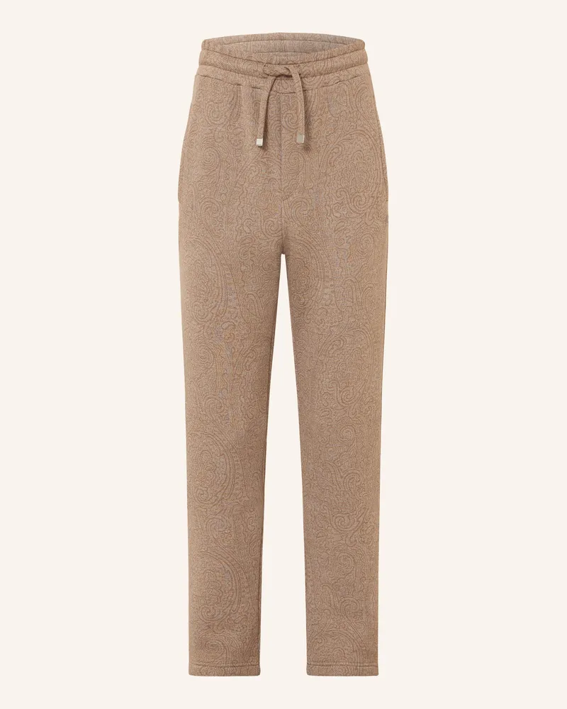 Etro Sweatpants braun Hellbraun