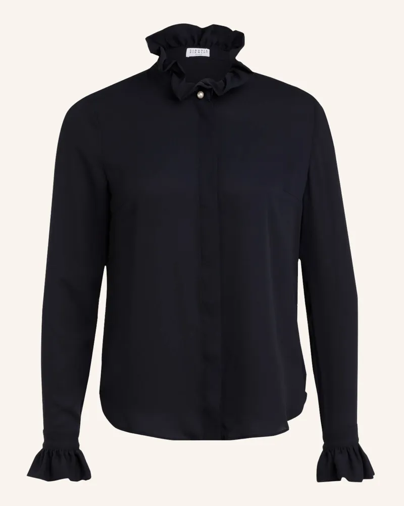 Claudie Pierlot Bluse Dunkelblau