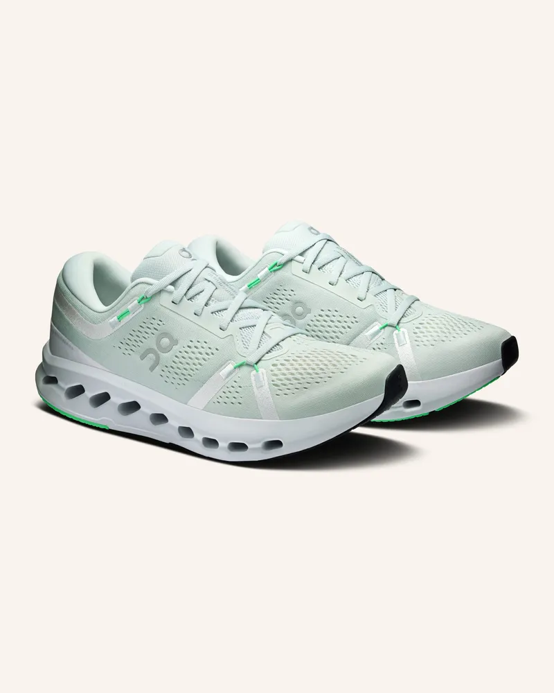 ON Laufschuhe Cloudsurfer 2 gruen Blaugrau