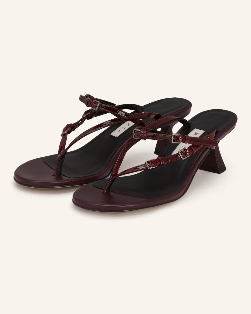 Miista Zehentrenner Abisai rot Dunkelrot