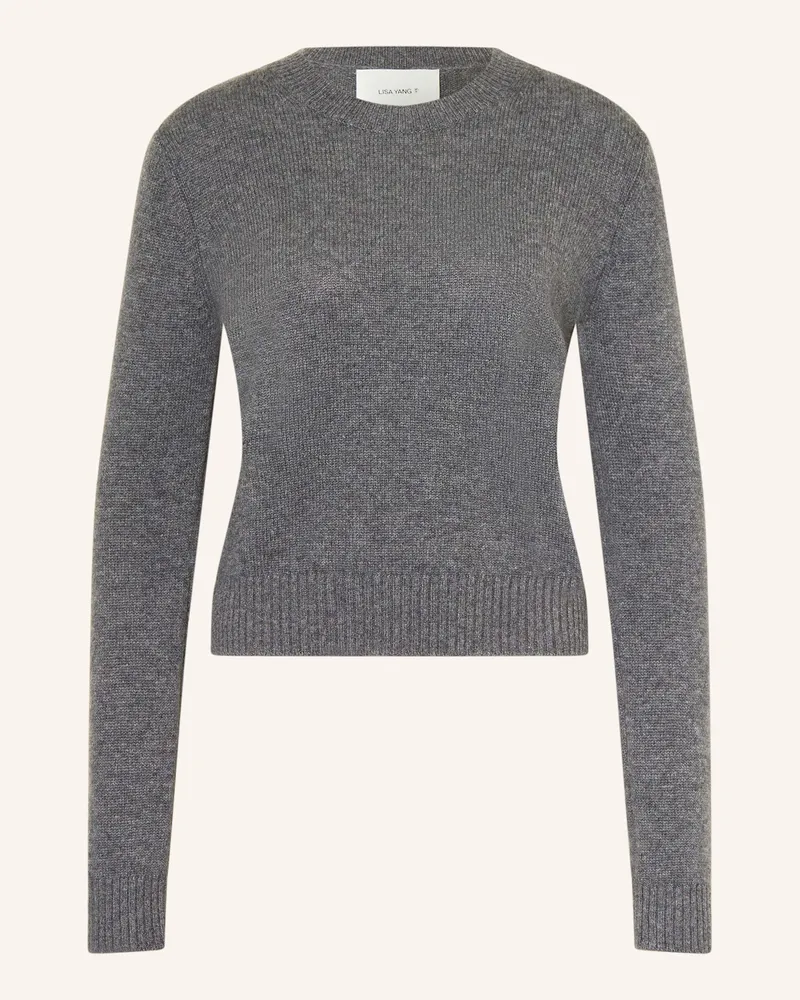 Lisa Yang Cashmere-Pullover MABLE Dunkelgrau