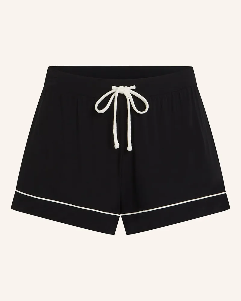 Hunkemöller Pyjama-Short Essential schwarz Schwarz