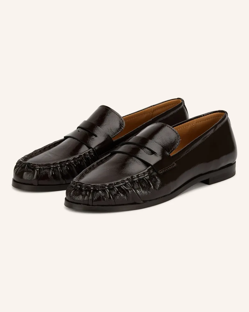 Mrs & HUGS Penny-Loafer braun Dunkelbraun