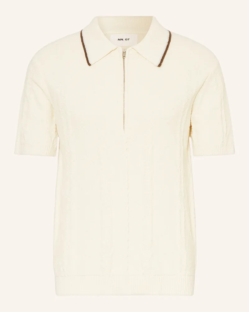 NN 07 Strick-Poloshirt GUSTAV Creme