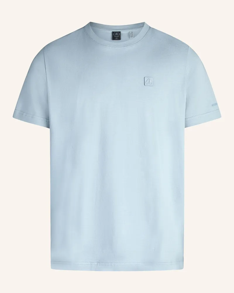 Moose Knuckles T-Shirt Duluth blau Hellblau