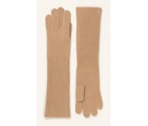 Hestra Cashmere-Handschuhe Braun