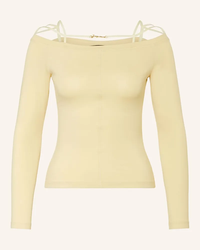 Jacquemus Longsleeve LE T-SHIRT SIERRA Gelb