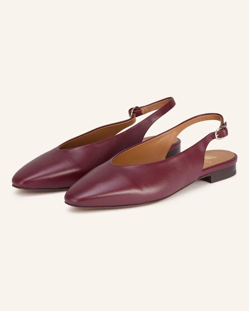 Bobbies Slingballerinas ANOUK Dunkelrot