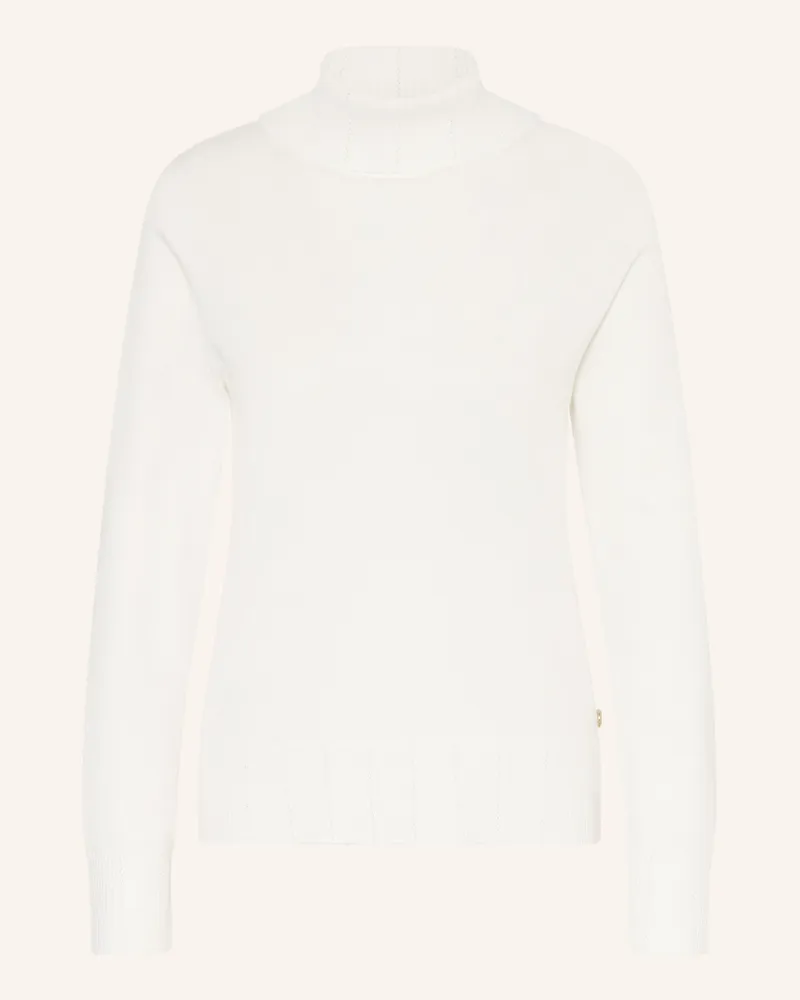 S.Oliver Rollkragenpullover Weiss