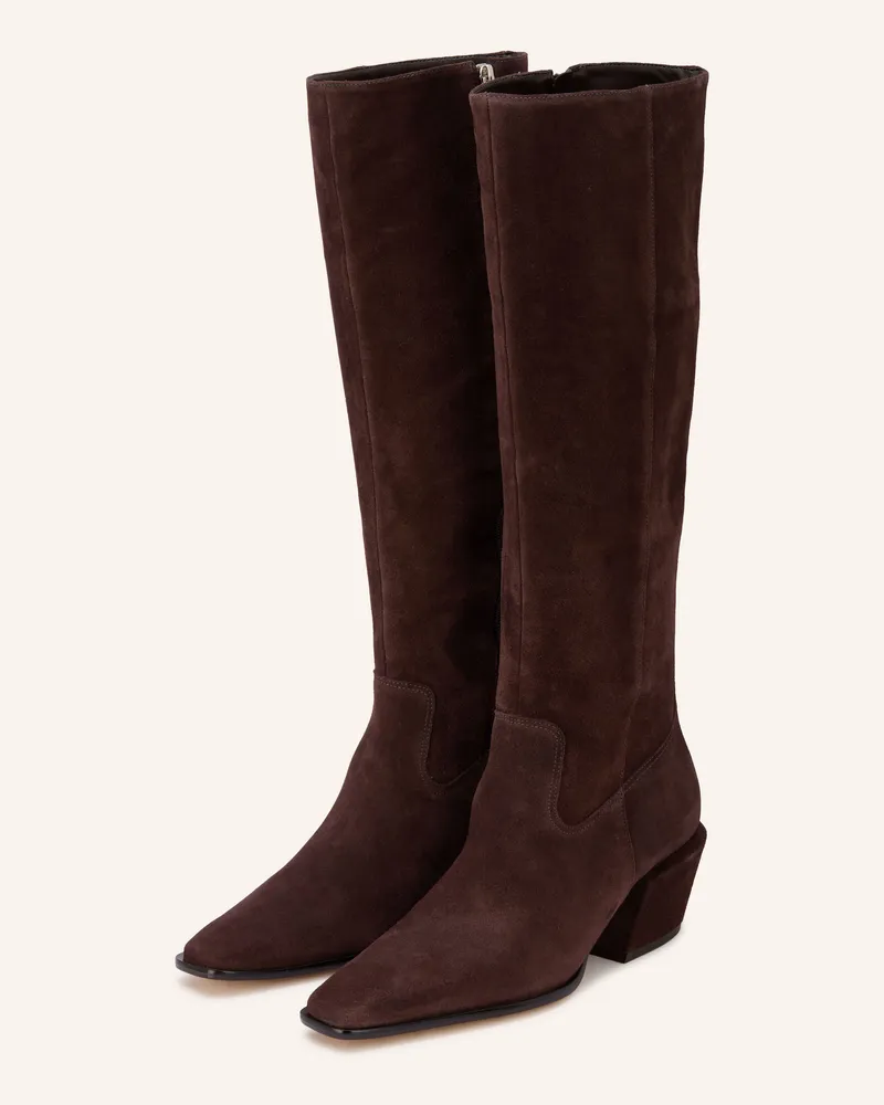 CARRANO Cowboy Boots braun Dunkelbraun
