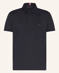 Tommy Hilfiger Jersey-Poloshirt Regular Fit Blau