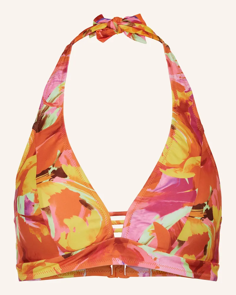 Lidea Neckholder-Bikini-Top Neon Nostalgia orange Orange