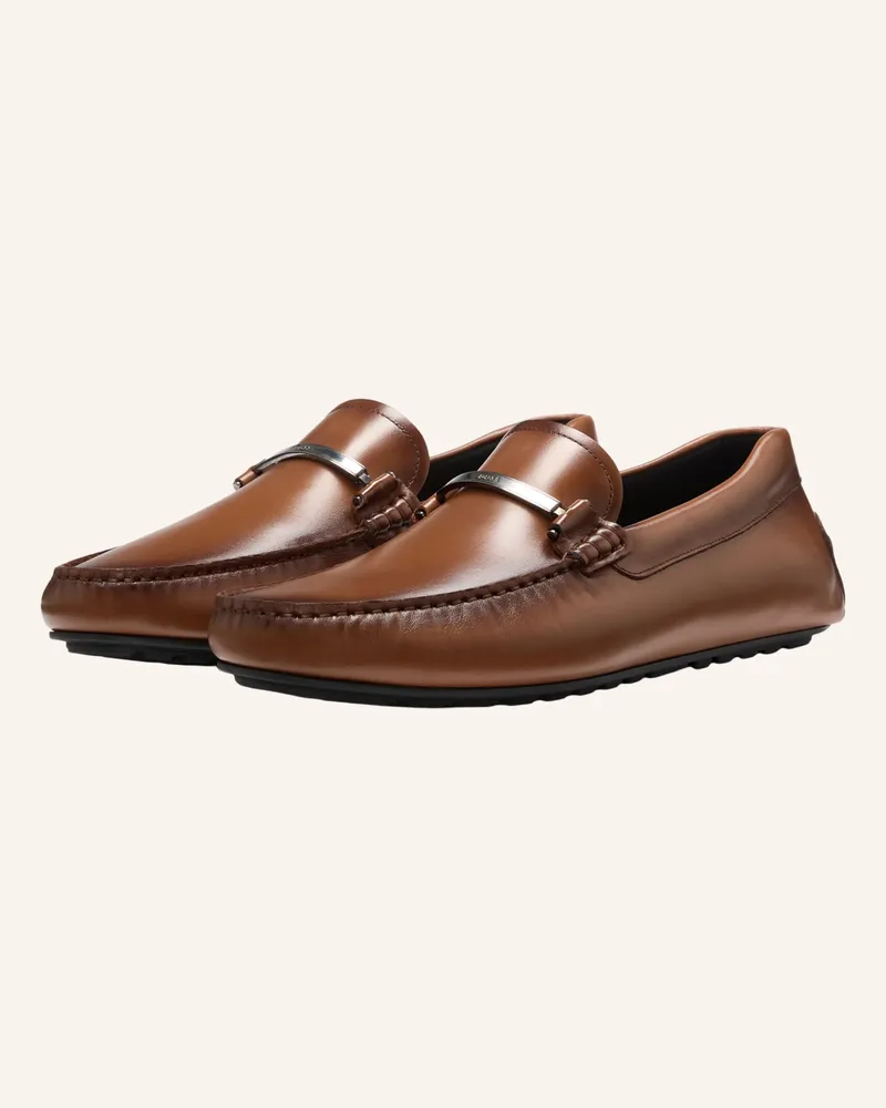 HUGO BOSS Casual Slipper NOEL_MOCC_LTFHW Braun