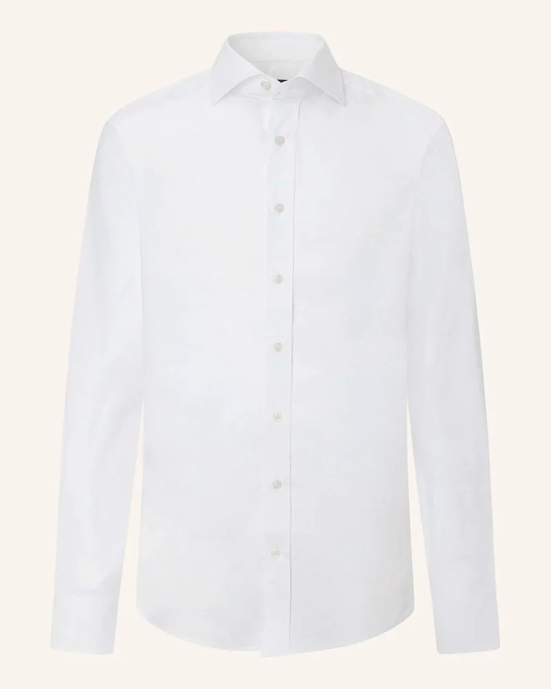 Hackett Freizeithemd STRETCH POP BC Weiss