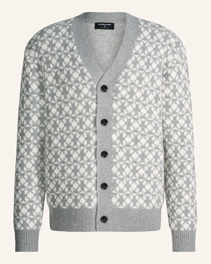 Strellson Strickjacke grau Grau
