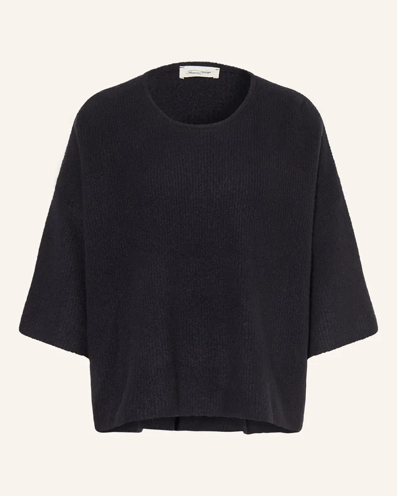 American Vintage Pullover Damsville Mit 3/4-Arm schwarz Schwarz