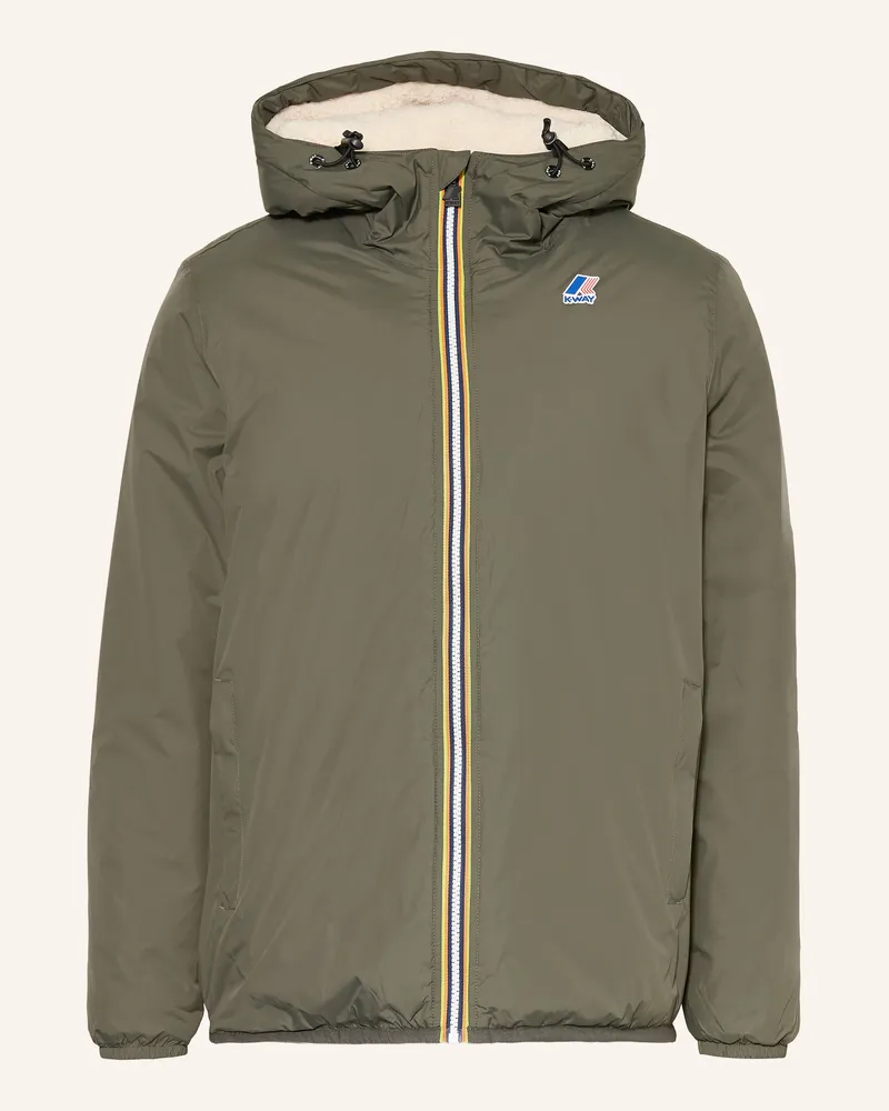 K-Way Jacke LE VRAI 4.0 CLAUDE ORSETTO Khaki