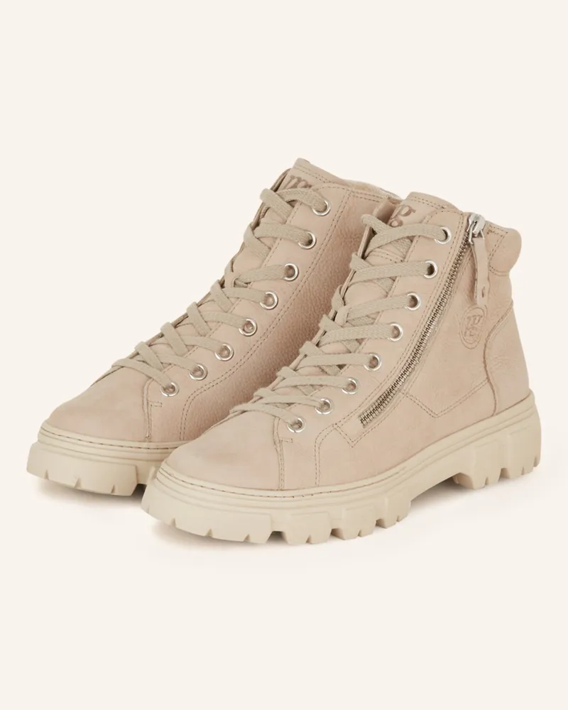 paul green Hightop-Sneaker Beige