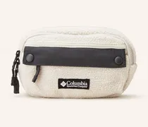 Gürteltasche Mit Teddyfell beige