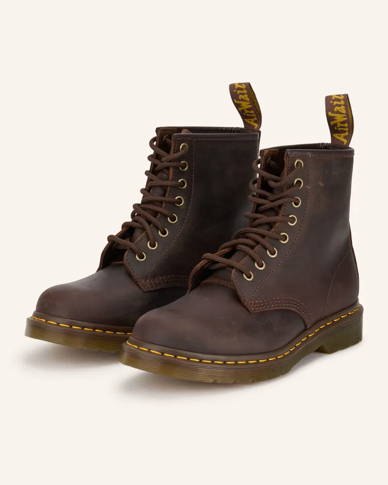 Dr.Martens Schnürboots 1460 braun Dunkelbraun