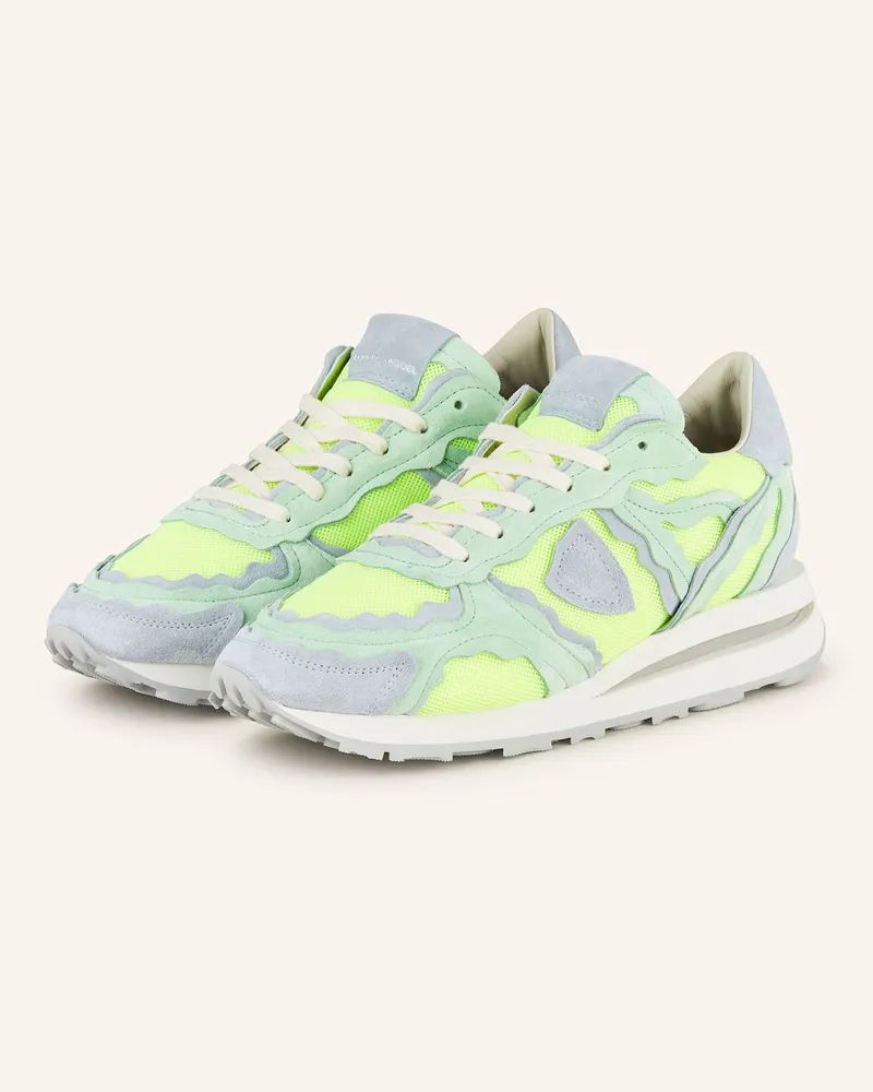 Philippe Model Sneaker TROPEZ HAUTE Neongelb