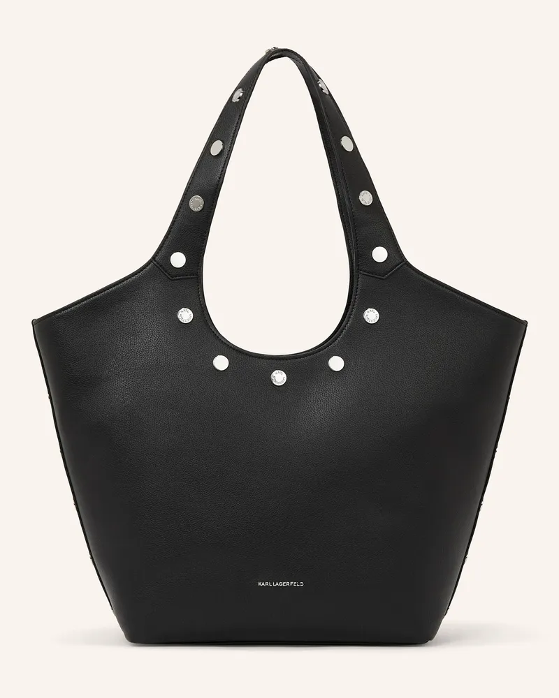Karl Lagerfeld Handtasche schwarz Schwarz