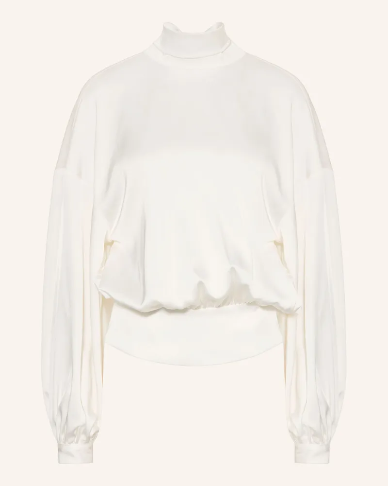 Sofie Schnoor Blusenshirt Ambersw Aus Satin Mit Schluppe weiss Weiss