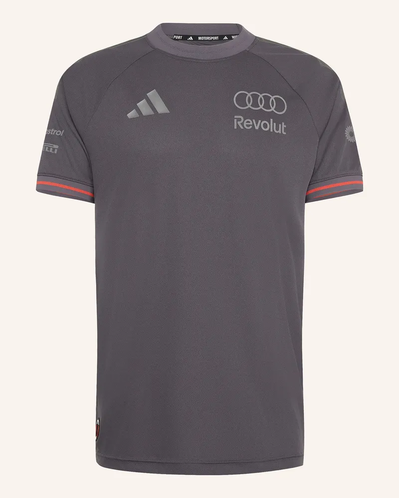 adidas T-Shirt AUDI FORMULA ONE TEAM JERSEY AUTHENTIC Dunkelgrau