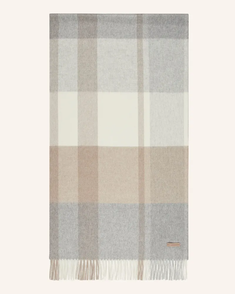 Ermenegildo Zegna Cashmere-Schal Hellgrau