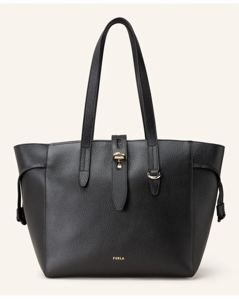 Furla Shopper NET 29 MEDIUM Schwarz