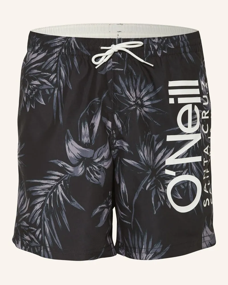 O´Neill Badeshorts MIX & MATCH CALI FLORAL 16 Schwarz