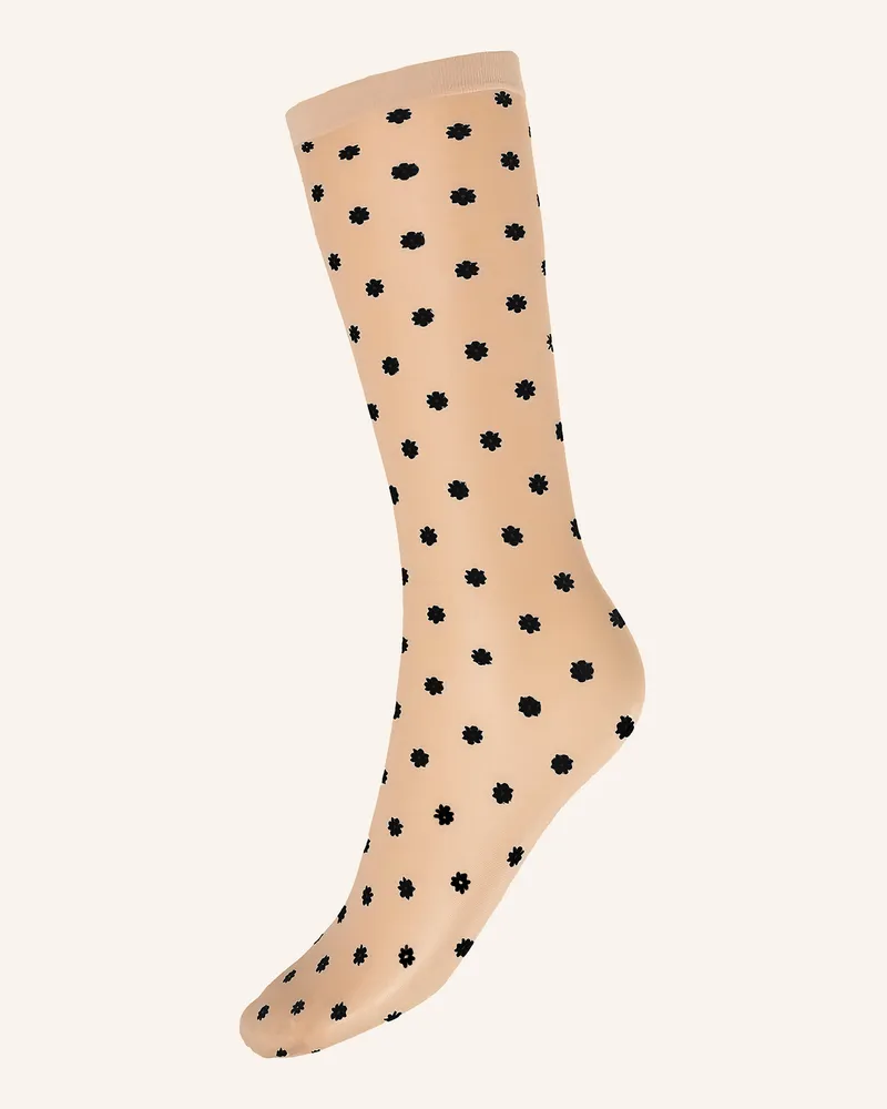 Wolford Feinstrumpf-Söckchen Daisy schwarz 8641