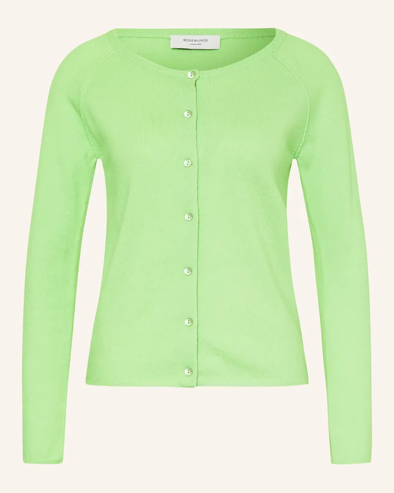 Rosemunde Strickjacke LAICA mit Cashmere Hellgrün