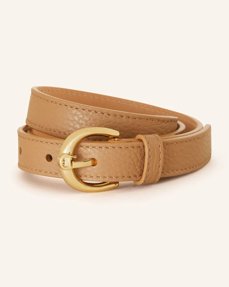 Aigner Ledergürtel Fashion braun Beige