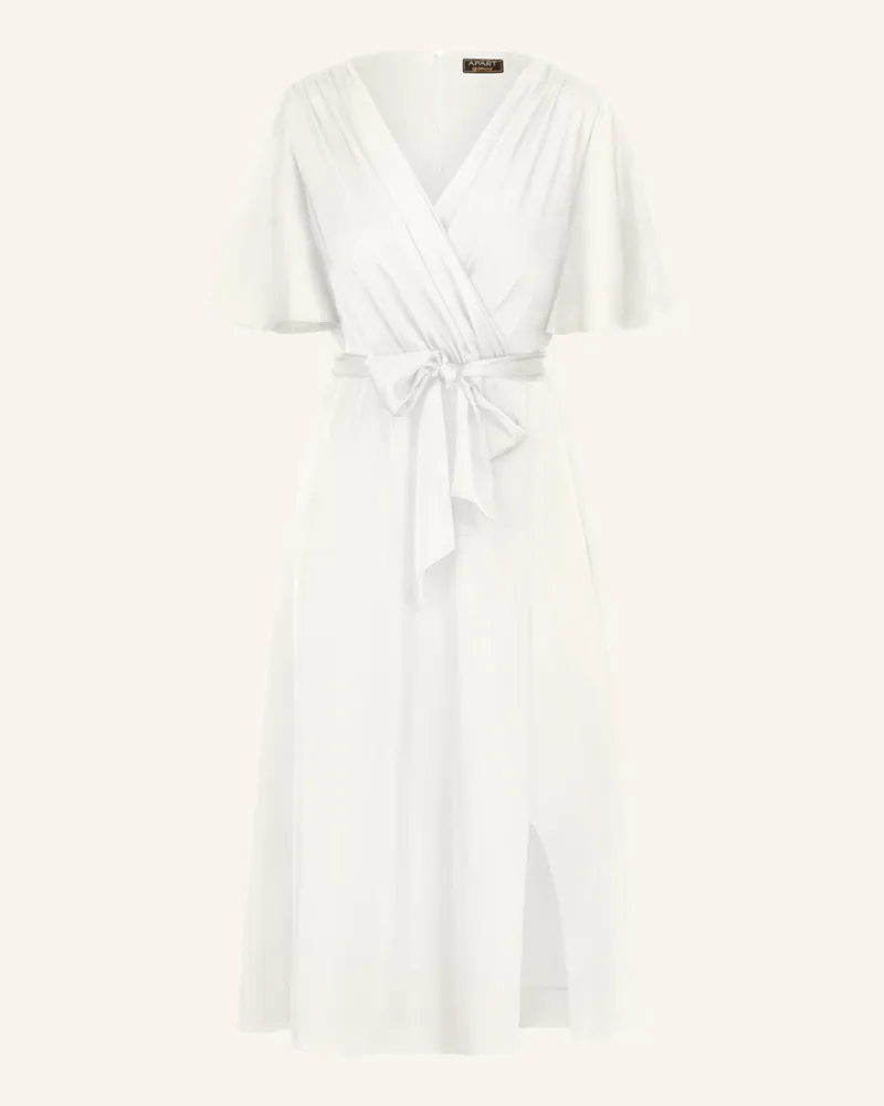 Apart Cocktailkleid aus Satin Creme