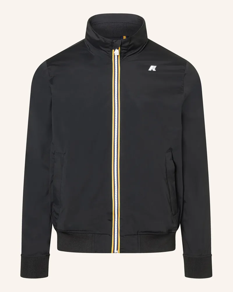 K-Way Funktionsjacke Amaury Stretch Nylon Jersey schwarz Schwarz