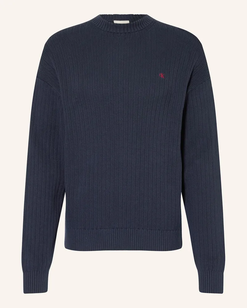 Calvin Klein Pullover blau Dunkelblau