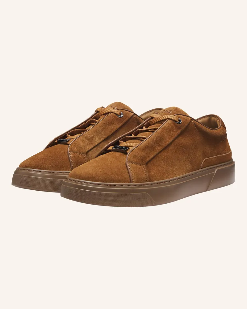 HUGO BOSS Sneaker Garytenn braun Braun