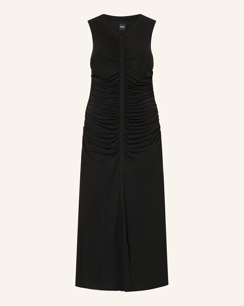 HUGO BOSS Mesh-Kleid ELAMO Schwarz