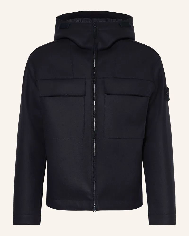 Stone Island Jacke Ghost blau Dunkelblau